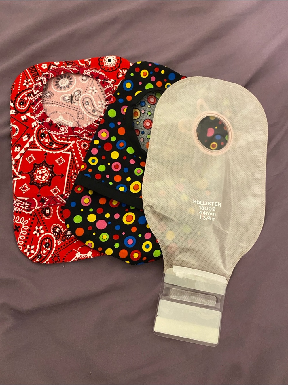 Ostomy Pouch Covers - Assorted Colors - Picture 11 of 16